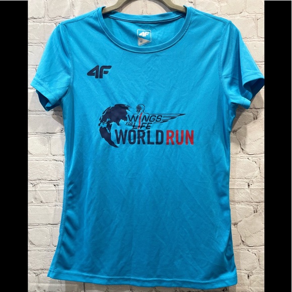 Ⓜ️Ⓜ️Ⓜ️4F REMERA UNISEX WORLD CUP TURQUESA SIZE MⓂ️Ⓜ️ - Picture 2 of 6